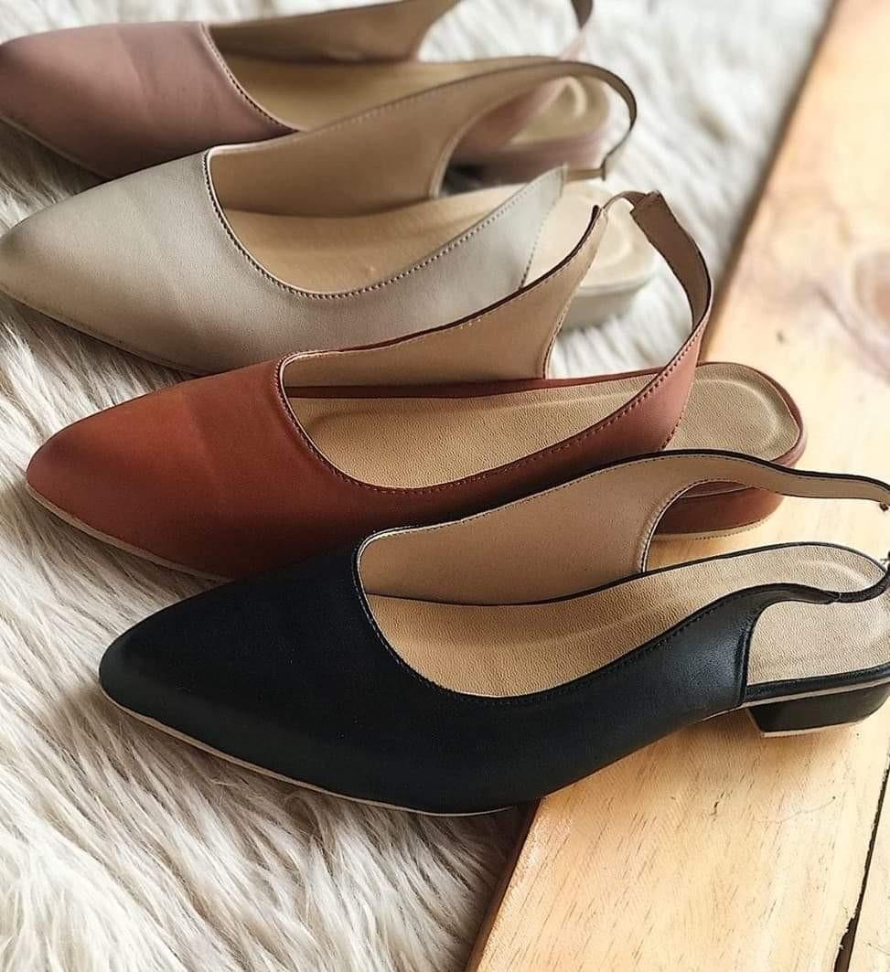 mules with backstrap