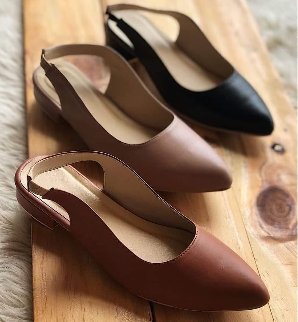Brandnew Backstrap Mules