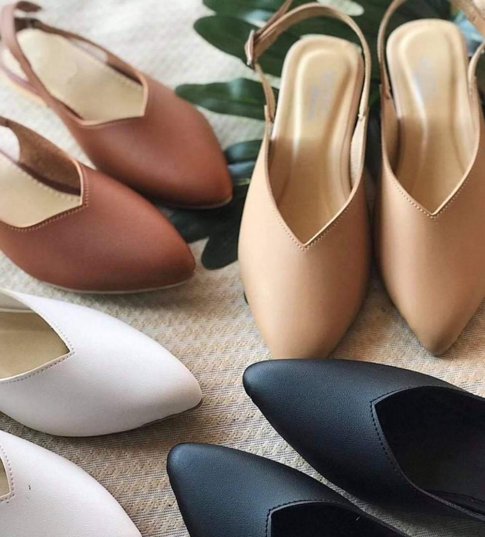 mules with backstrap