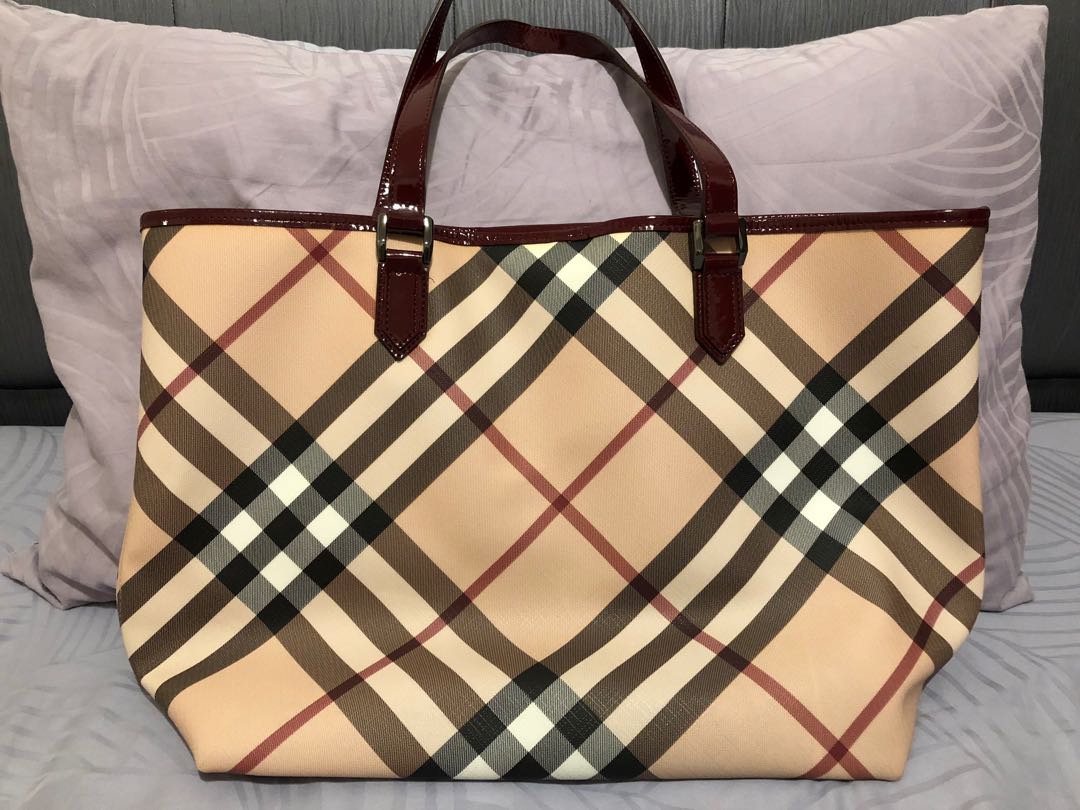 burberry big tote bag