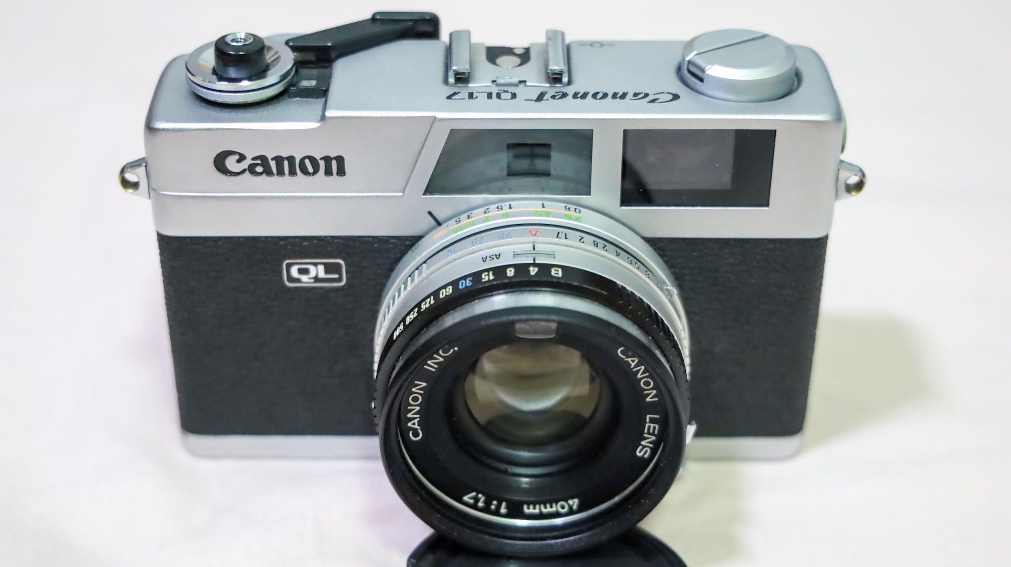 Canon Ql17 GII 菲林相機七劍之一, 攝影器材, 相機- Carousell