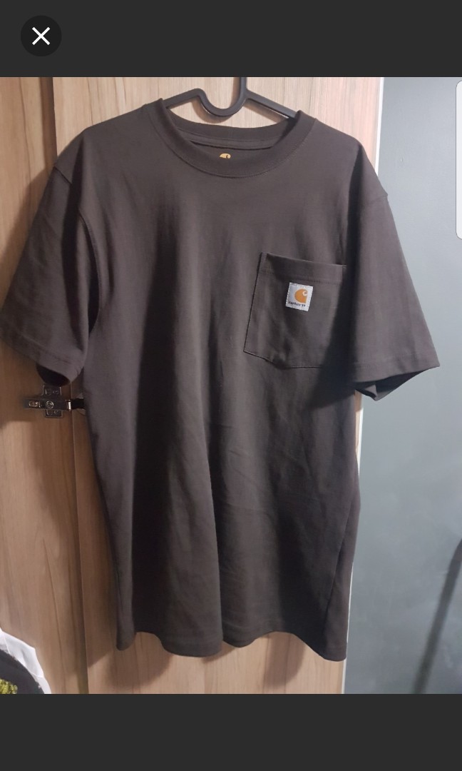 Carhartt Pocket Tee Brown, Men's 