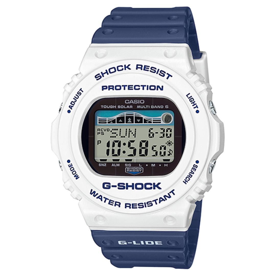 Casio G Shock G Lide Series Gwx 5700ss 7 Multi Band 6 電波受信機能tough Solar 光動能電子潮汐圖gshock Gwx5700ss 名牌 錶 Carousell