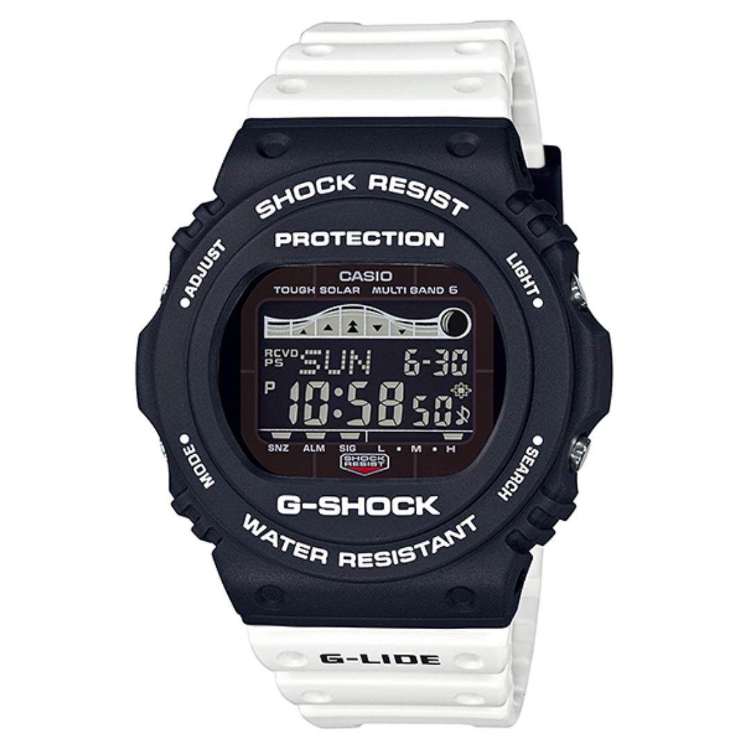 Casio G Shock G Lide Series Gwx 5700ssn 1 Multi Band 6 電波受信機能tough Solar 光動能電子潮汐圖gshock Gwx5700ssn 名牌 錶 Carousell