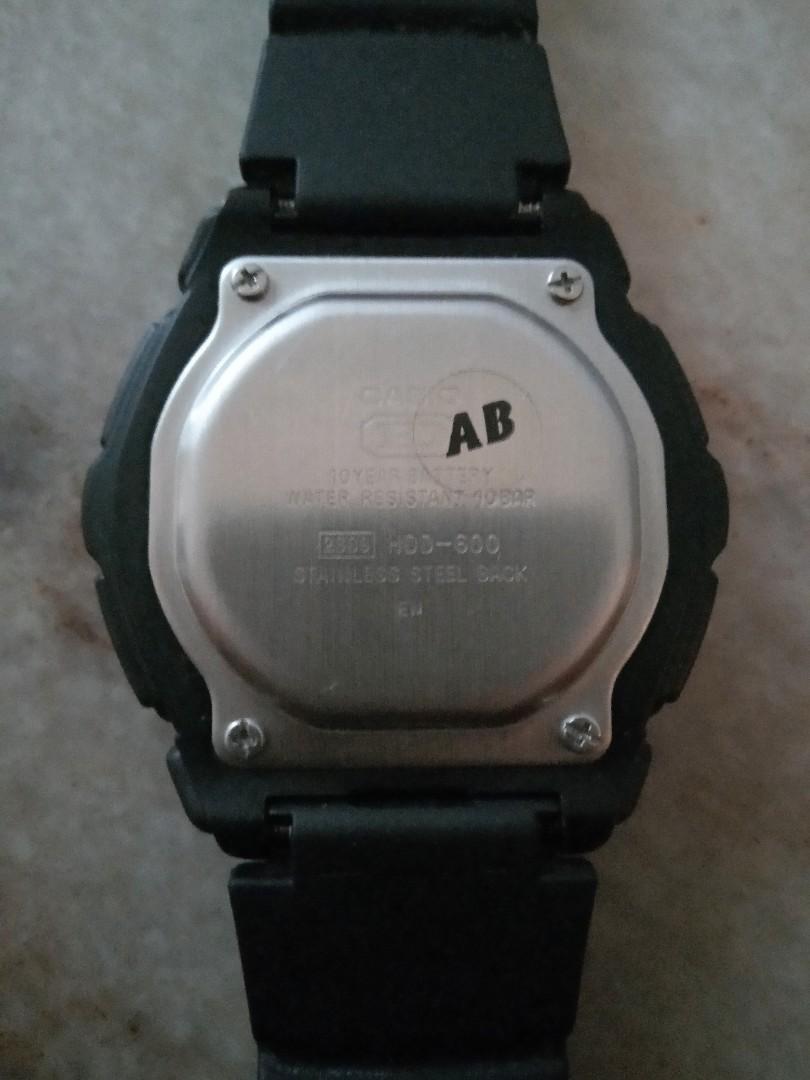 Casio hd600 best sale
