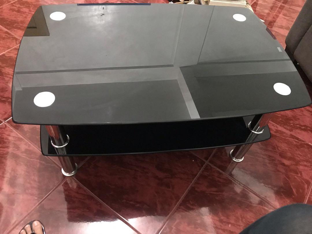Coffee table/ Center Table (black), Furniture & Home Living, Furniture