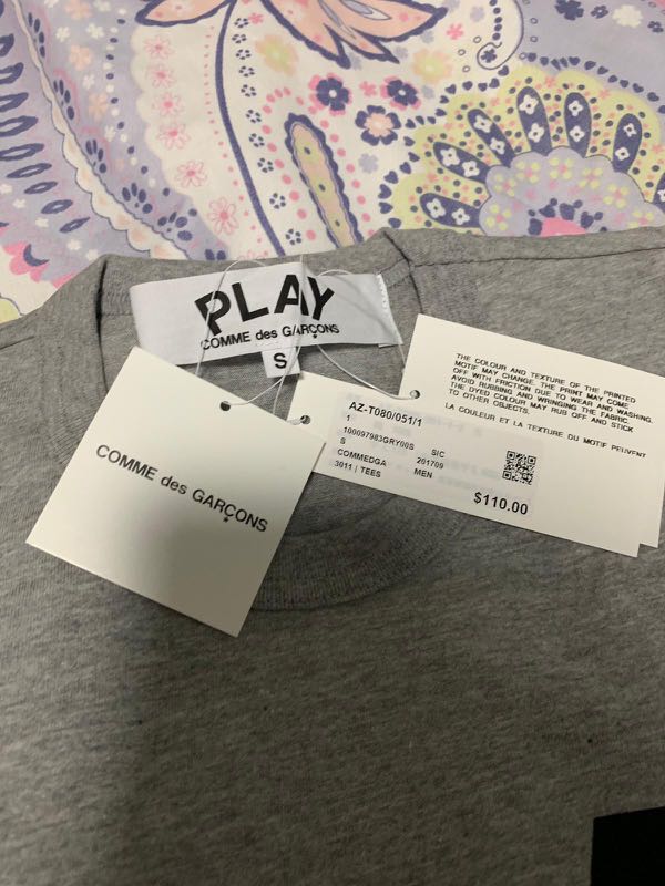 Comme des garcons tag outlet