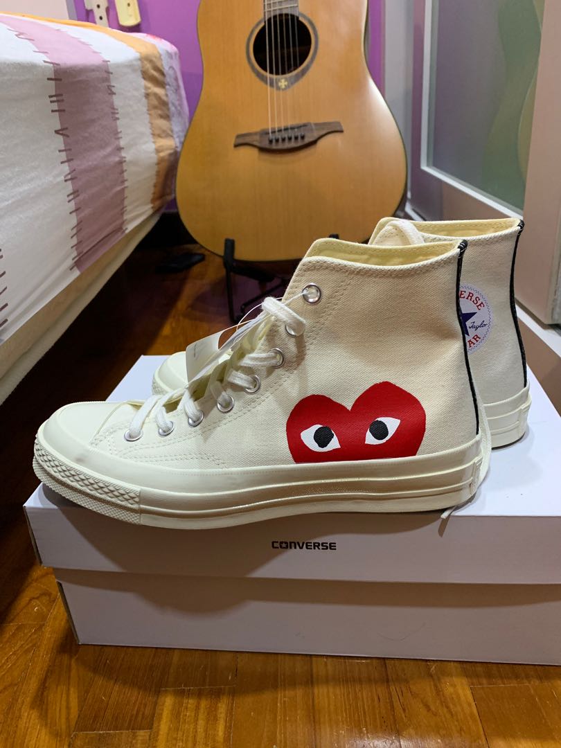 cream high tops