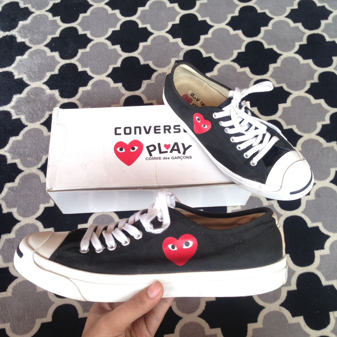 Jack Purcell X Cdg Play, Men's Fashion, Sneakers on Carousell