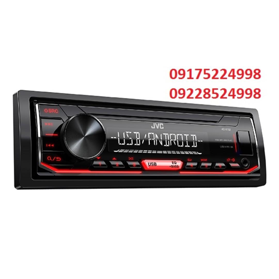 JVC KD-X152M headunit car stereo with Front USB/AUX (Category: Other Automotive Parts and Accessories) located in Makati City. Submitted by electrovox (Listing ID 248382847, Image 1). Description: Music Playback for Android USB/ AUX MP3/ WMA/ FLAC/ WAV 2 Preouts 13 Preset EQ Brightness control Please Follow and Like us on: Facebook Page - Electrovox Enterprises Instagram - Electrovox Or just Call or text us for the faster transactions: 9 1 7 8 8 