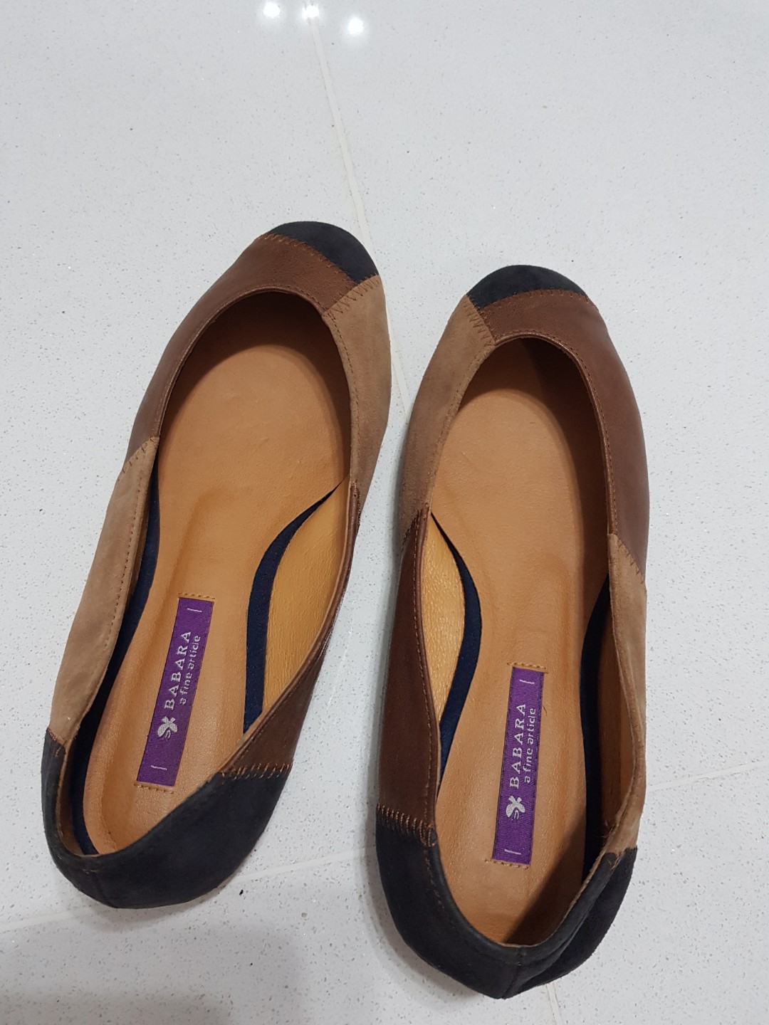 Flat shoes korean brand BABARA, Women's Fashion, Footwear, Flats on Carousell