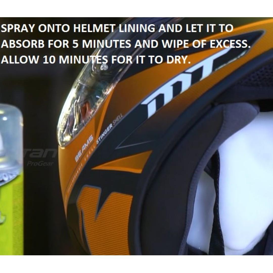 muc off helmet foam fresh