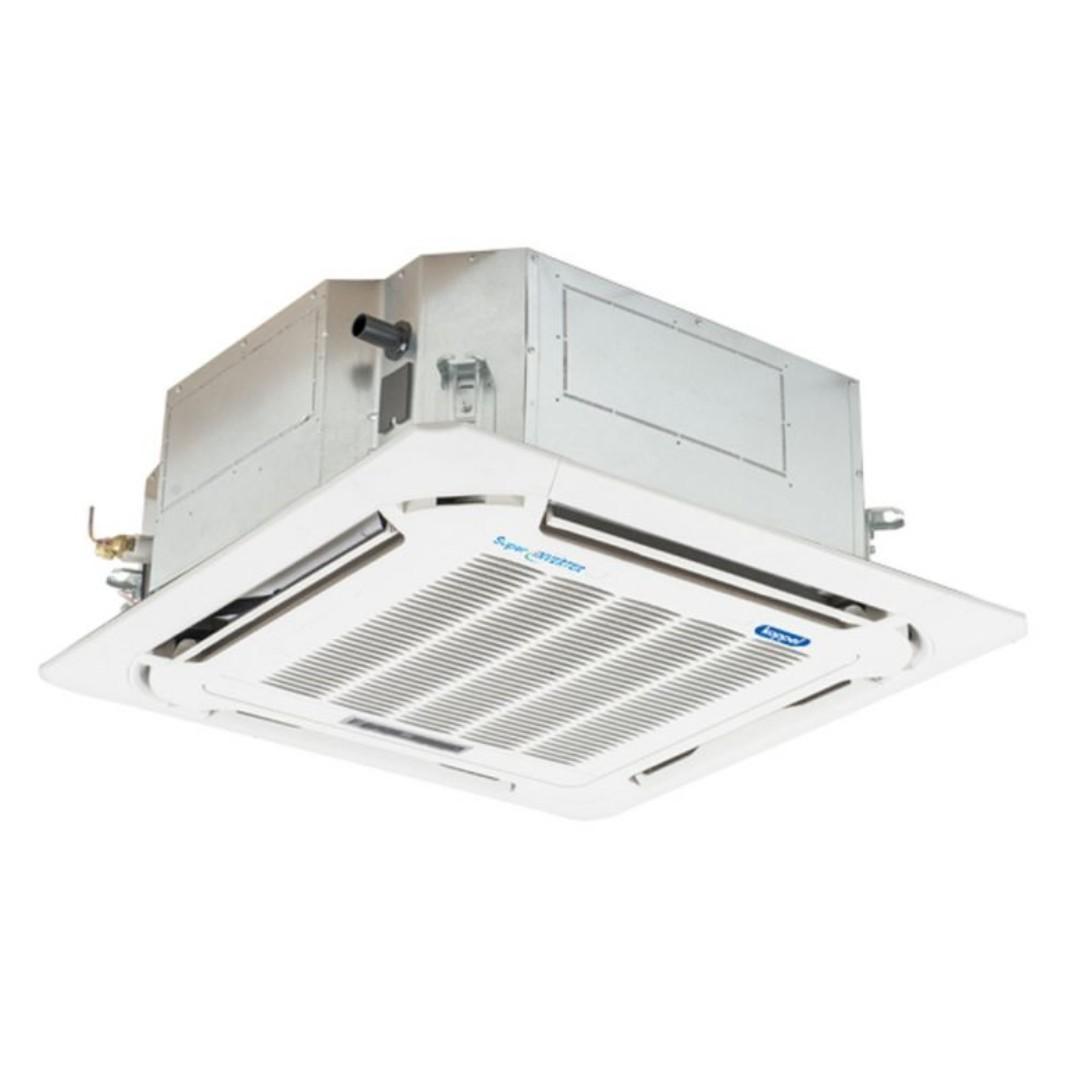 Free Aircon Installation Koppel Super Inverter Ceiling Cassette Type 4 0 Hp 3 0 Tr Kv36cc Arf21c Home Furniture Home Appliances Air Conditioning And Heating On Carousell