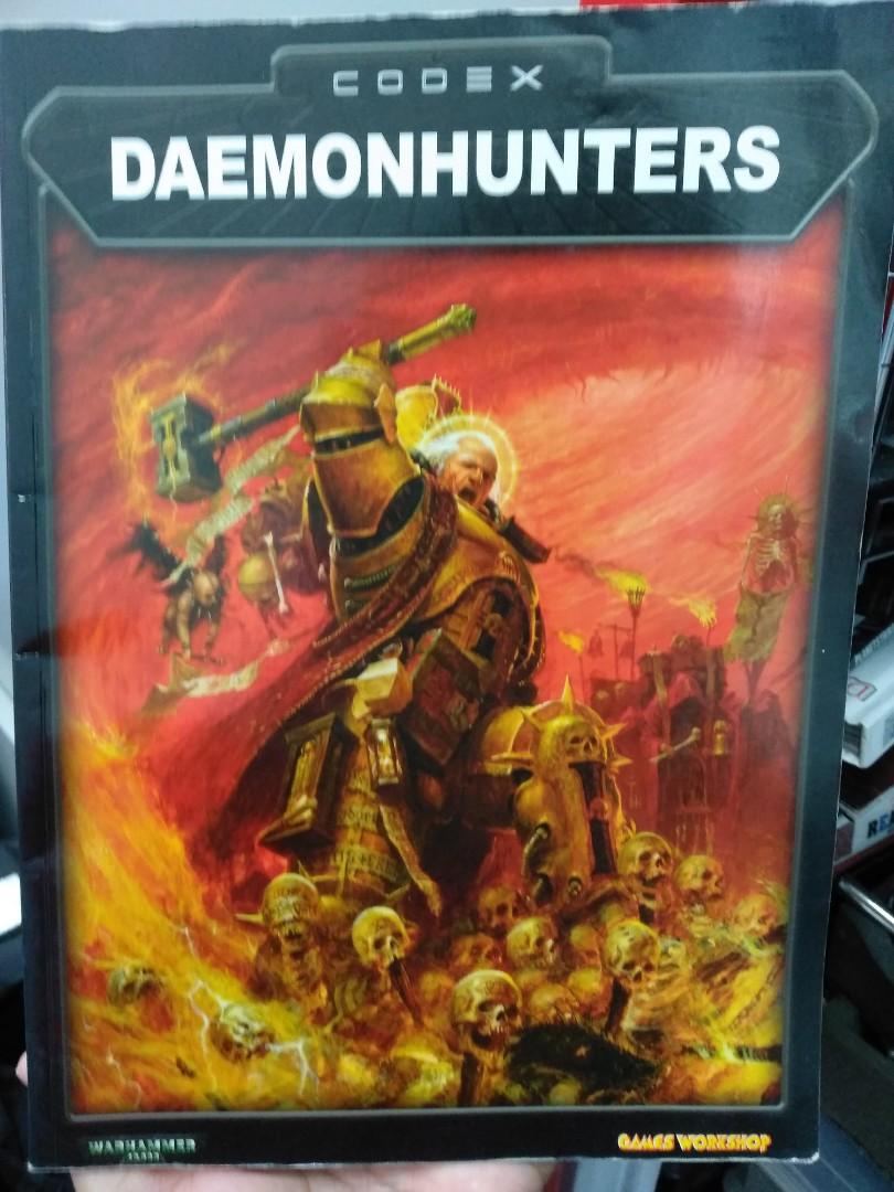 Warhammer 40K Daemonhunters Codex 3rd Edition 
