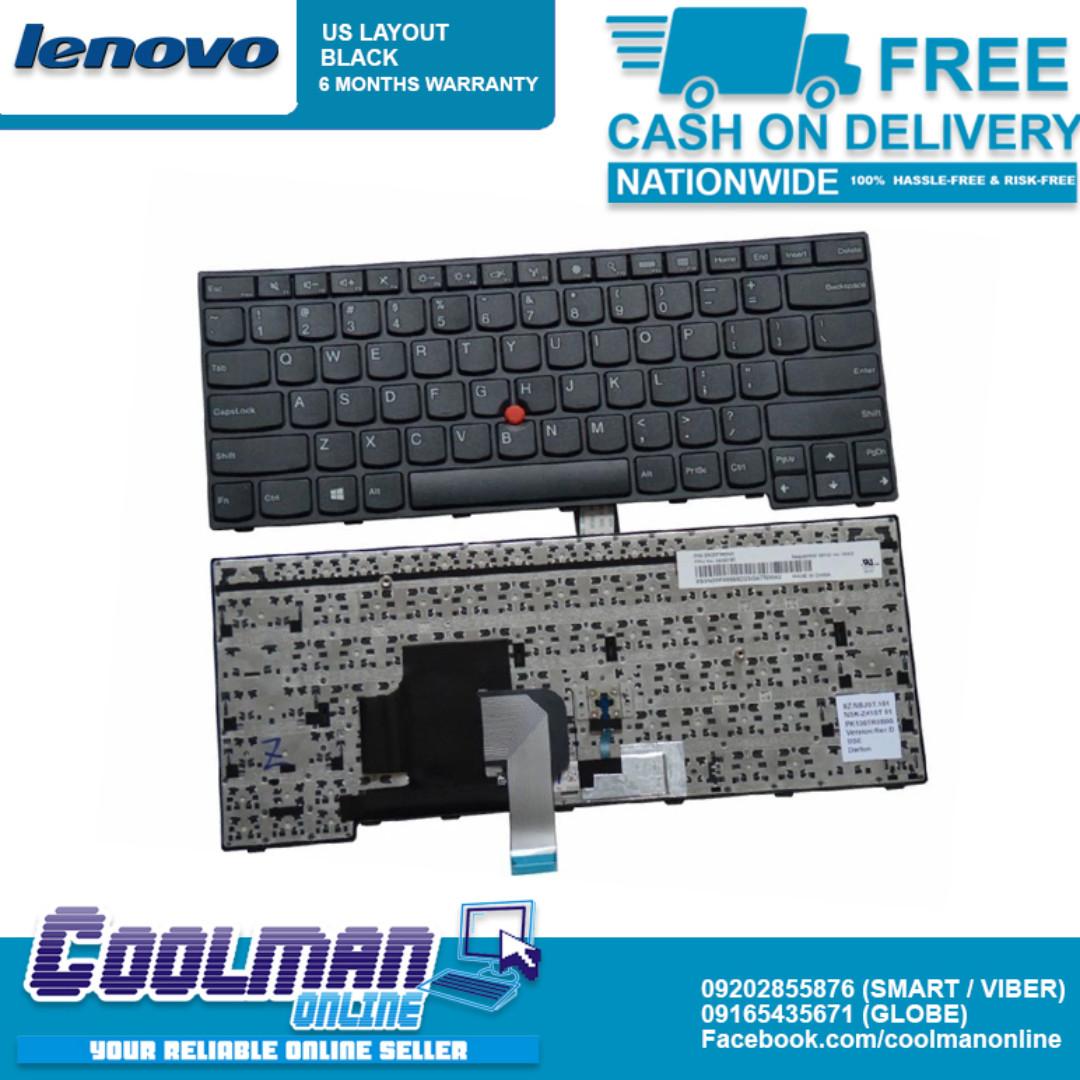 Genuine Laptop Keyboard For Lenovo Ibm Thinkpad E450 E450c E455 E460 E465 W450 Us English 04x6101 Electronics Computers Laptops On Carousell