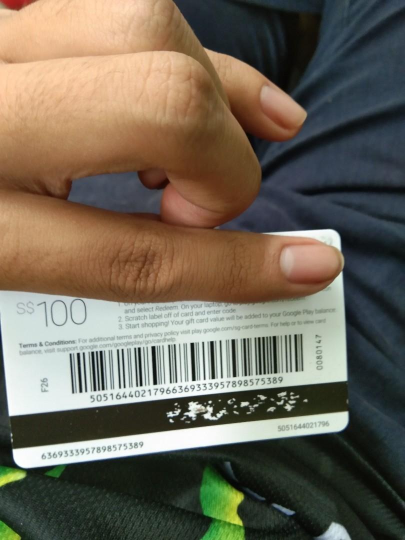 Google Play Card 100 Tickets Vouchers Vouchers On Carousell Google Play Card 100 Tickets Vouchers Vouchers On Carousell