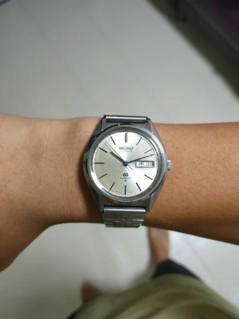 Grand seiko GS56 5646-7010 with original bracelet, Mobile Phones & Gadgets,  Wearables & Smart Watches on Carousell