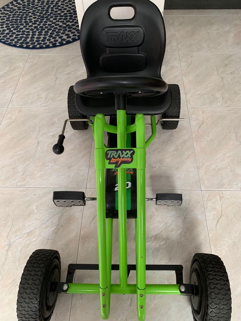 Hauck 90105 Lightning Pedal GoKart (Race Green), Hobbies & Toys, Toys