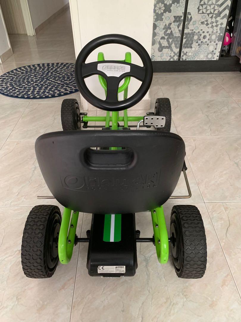 Hauck 90105 Lightning Pedal GoKart (Race Green), Hobbies & Toys, Toys