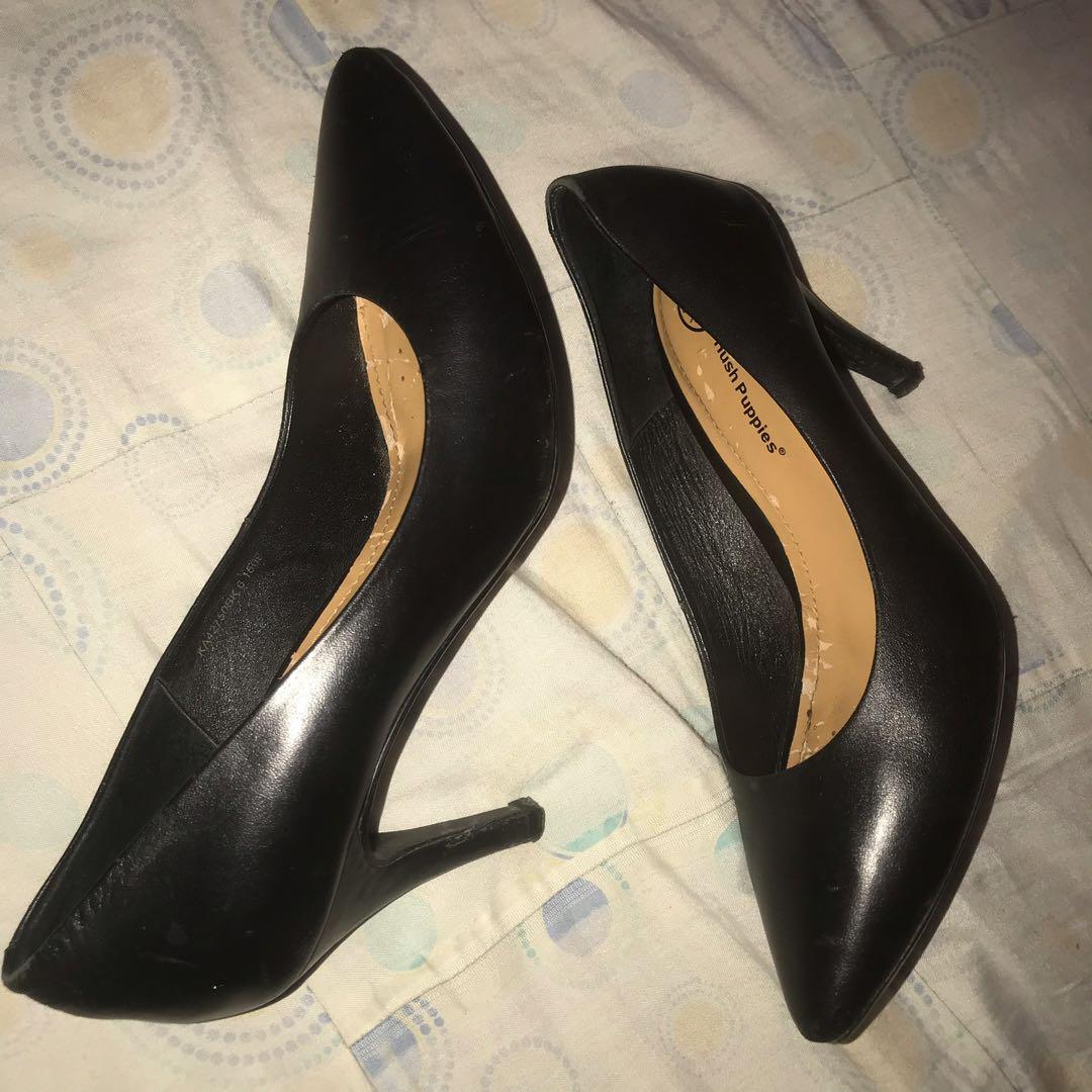 Sepatu high heels hush puppies hot sale