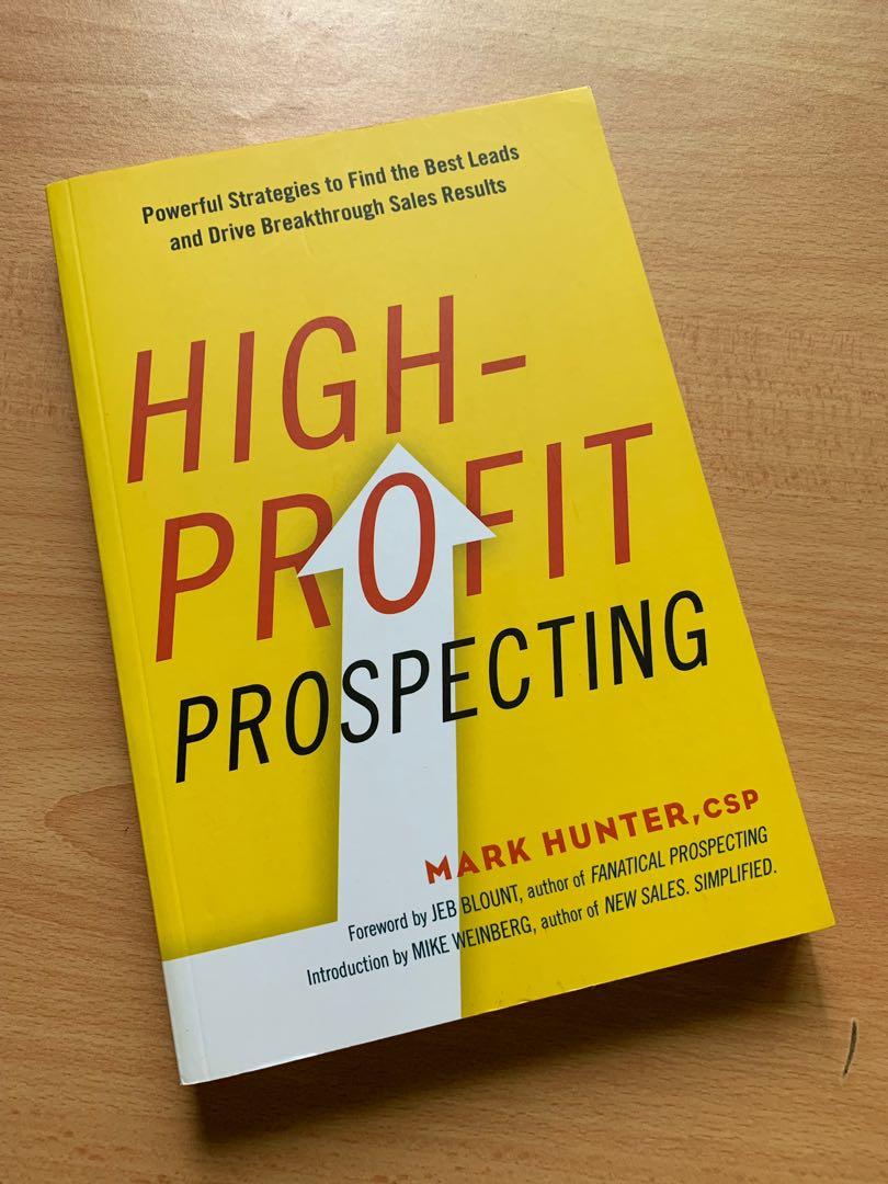 High Profit Prospecting Books Stationery Non Fiction On Carousell