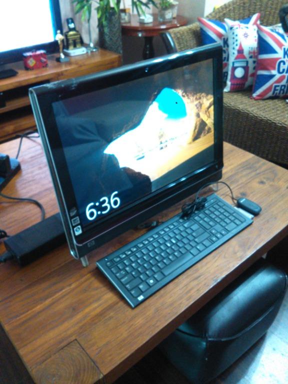 Hp touchsmart iq500 touch screen, Computers & Tech, Desktops on Carousell