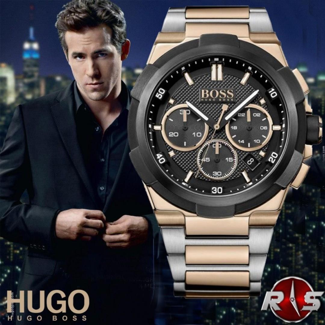 hugo boss rose gold