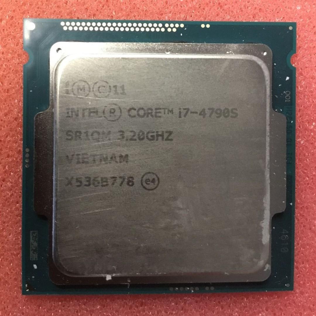 Intel Core I7 4790s Processor 8m Cache Up To 4 00 Ghz Electronics Computer Parts Accessories On Carousell