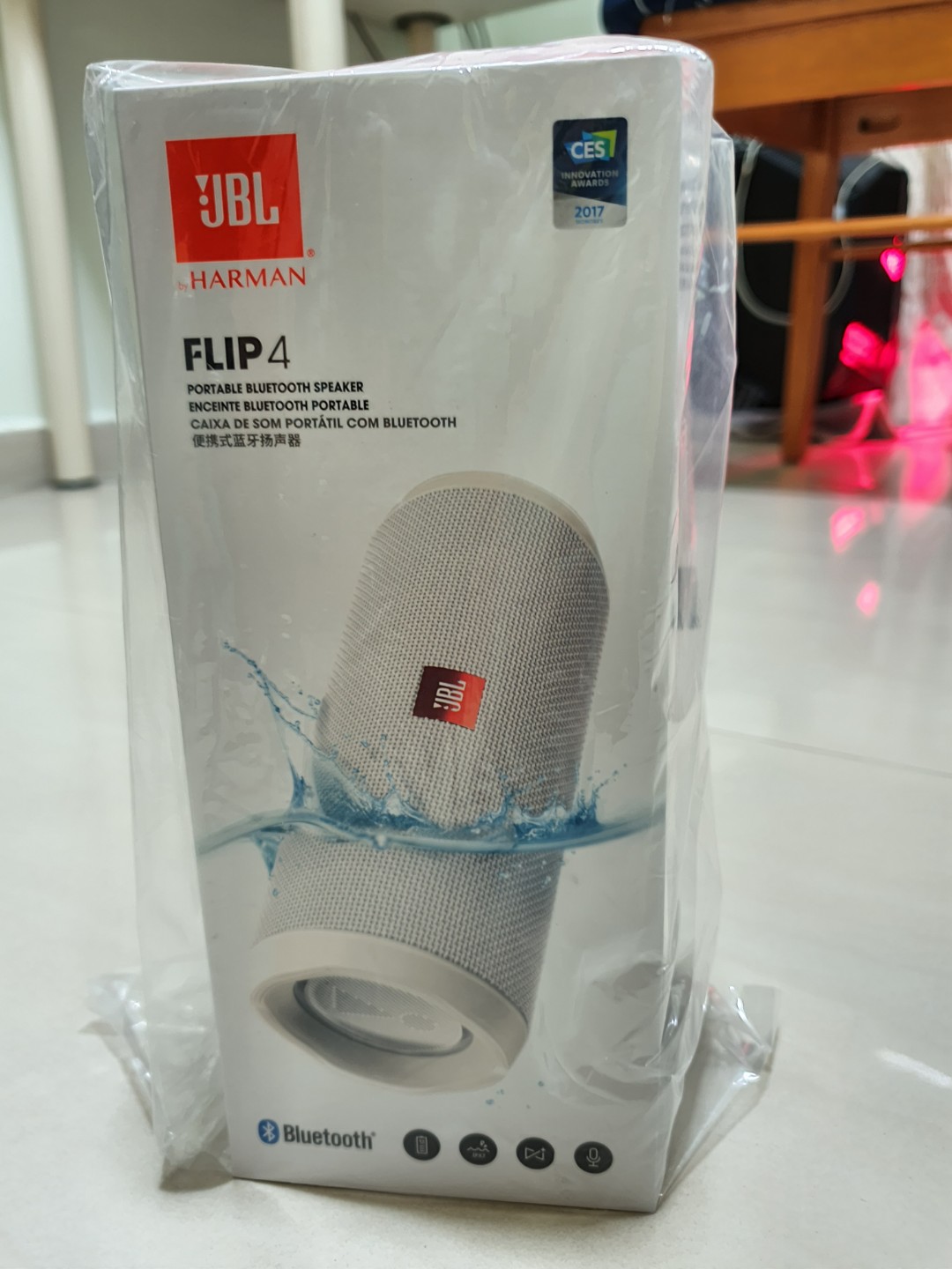 JBL by Harman Flip 4 portable bluetooth speaker, Audio, Soundbars