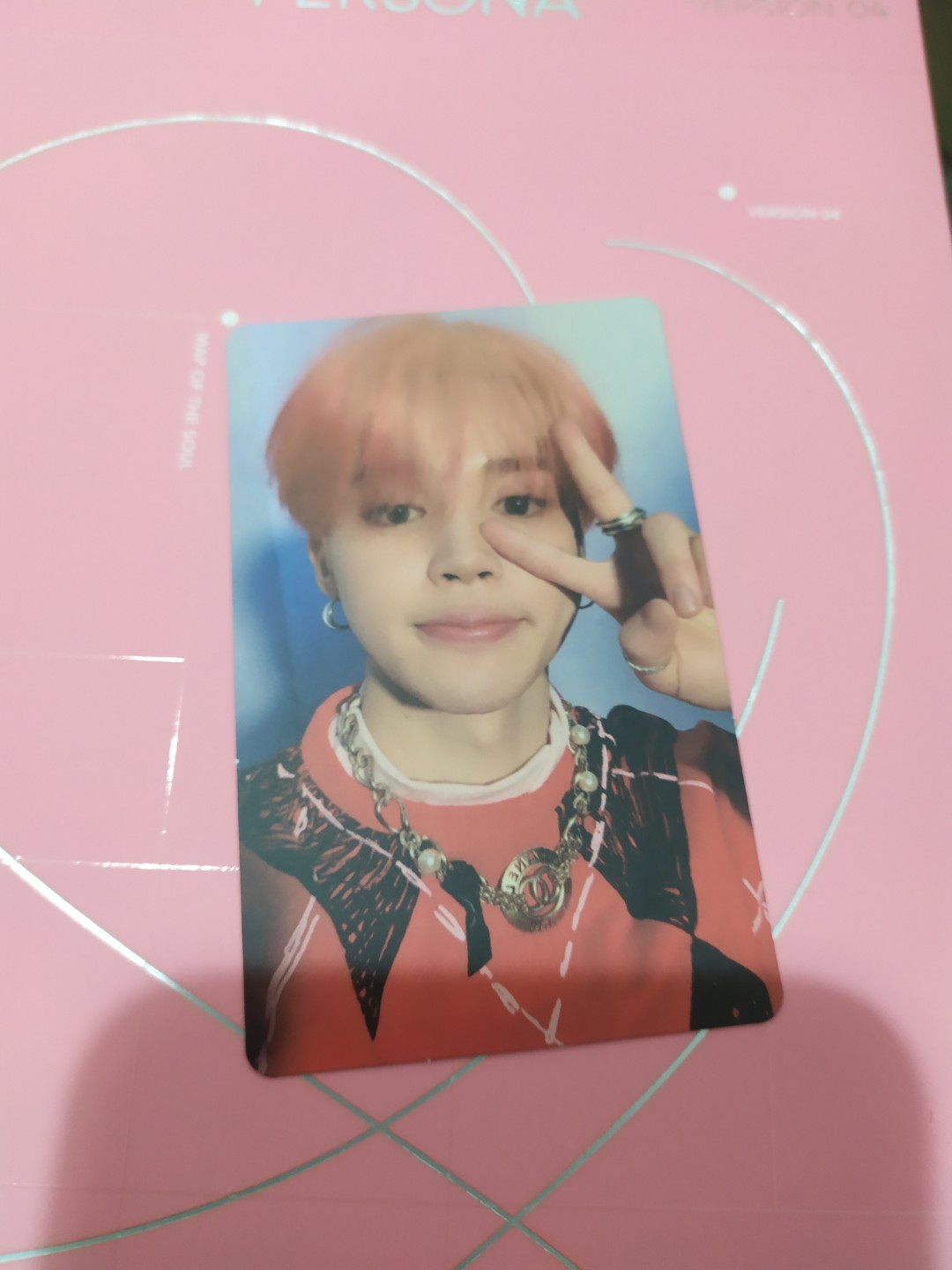 Jimin photocard persona version 4., Hobbies & Toys, Collectibles ...