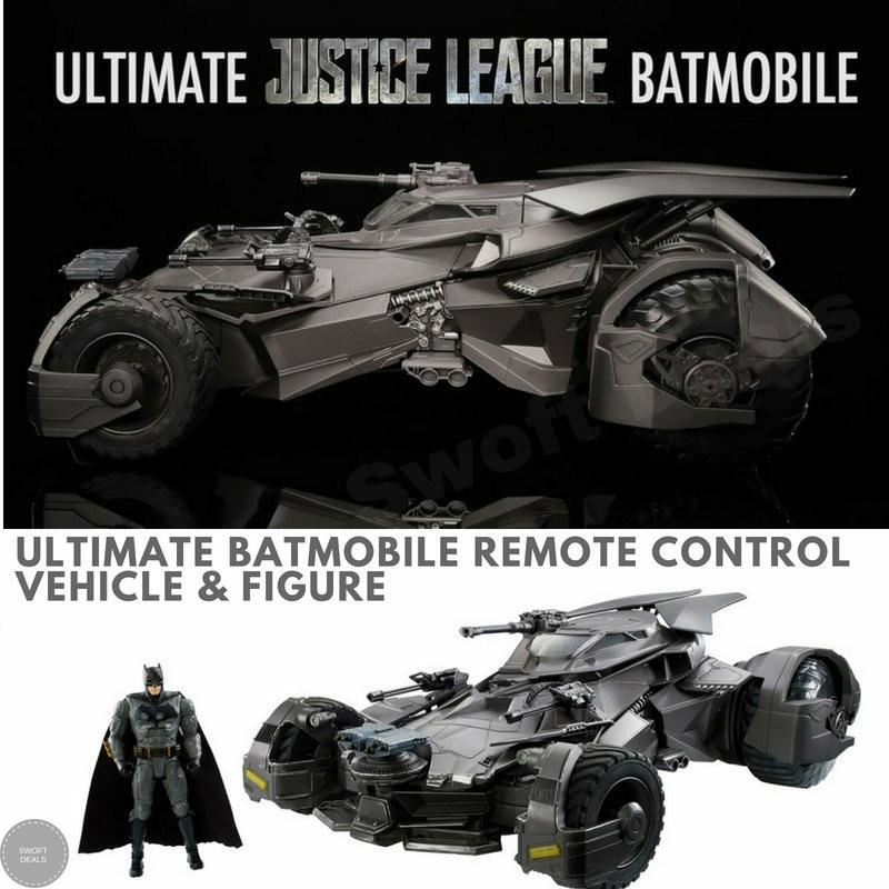 ultimate justice league batmobile vehicle and figure