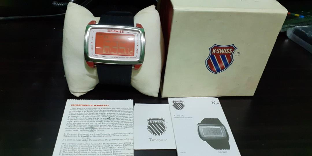 K swiss deals watch price
