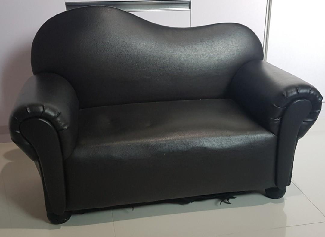 Kids Leather Sofa Furniture Sofas On Carousell