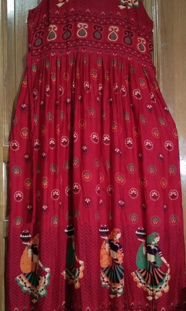 long kalamkari frocks