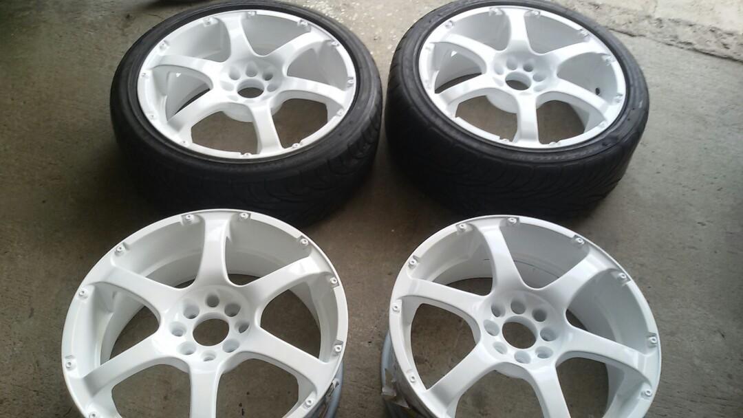 mags &tire, Car Parts & Accessories, Mags and Tires on Carousell