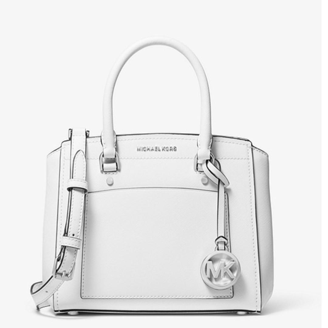 Park medium clearance saffiano leather satchel