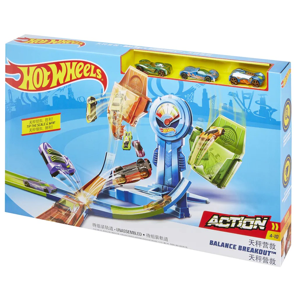 Hot wheels shop balance breakout playset