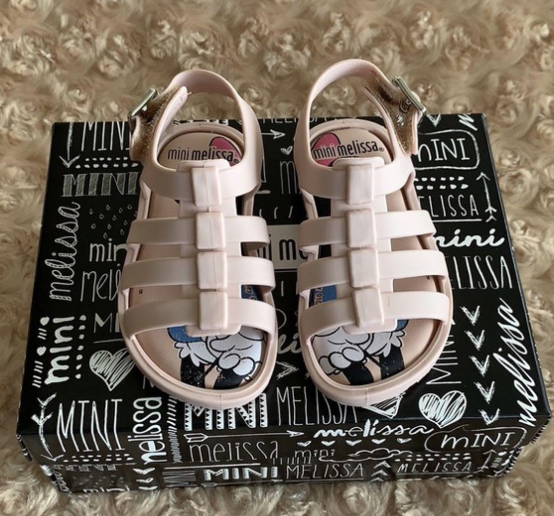 Mini Melissa flox disney bb authentic light pastel pink Babies