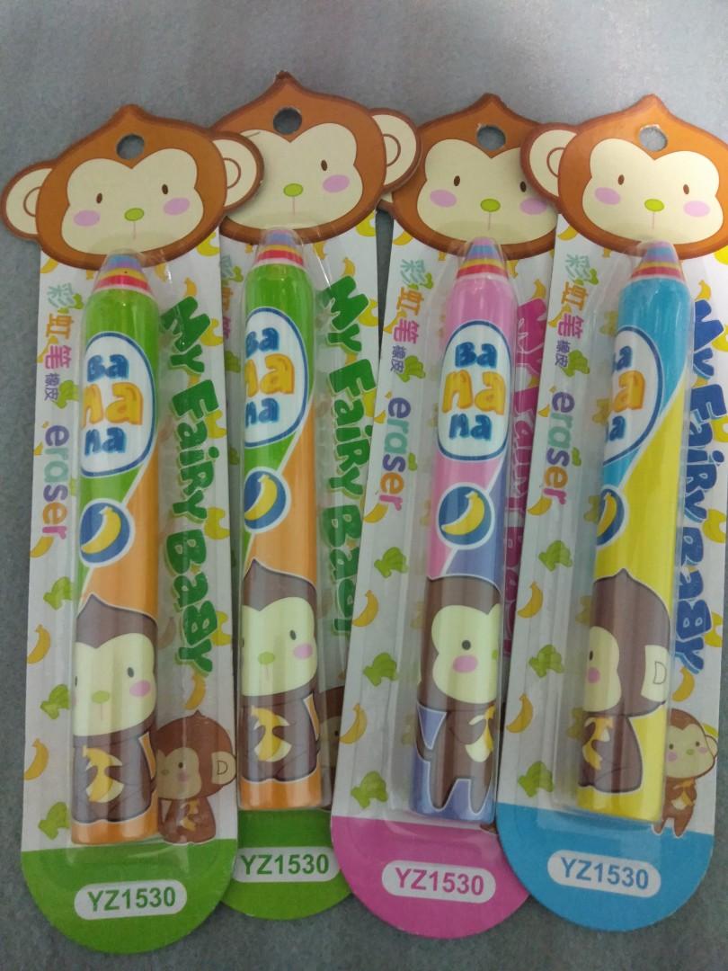 Monkey Erasers, Hobbies & Toys, Stationery & Craft, Stationery & School