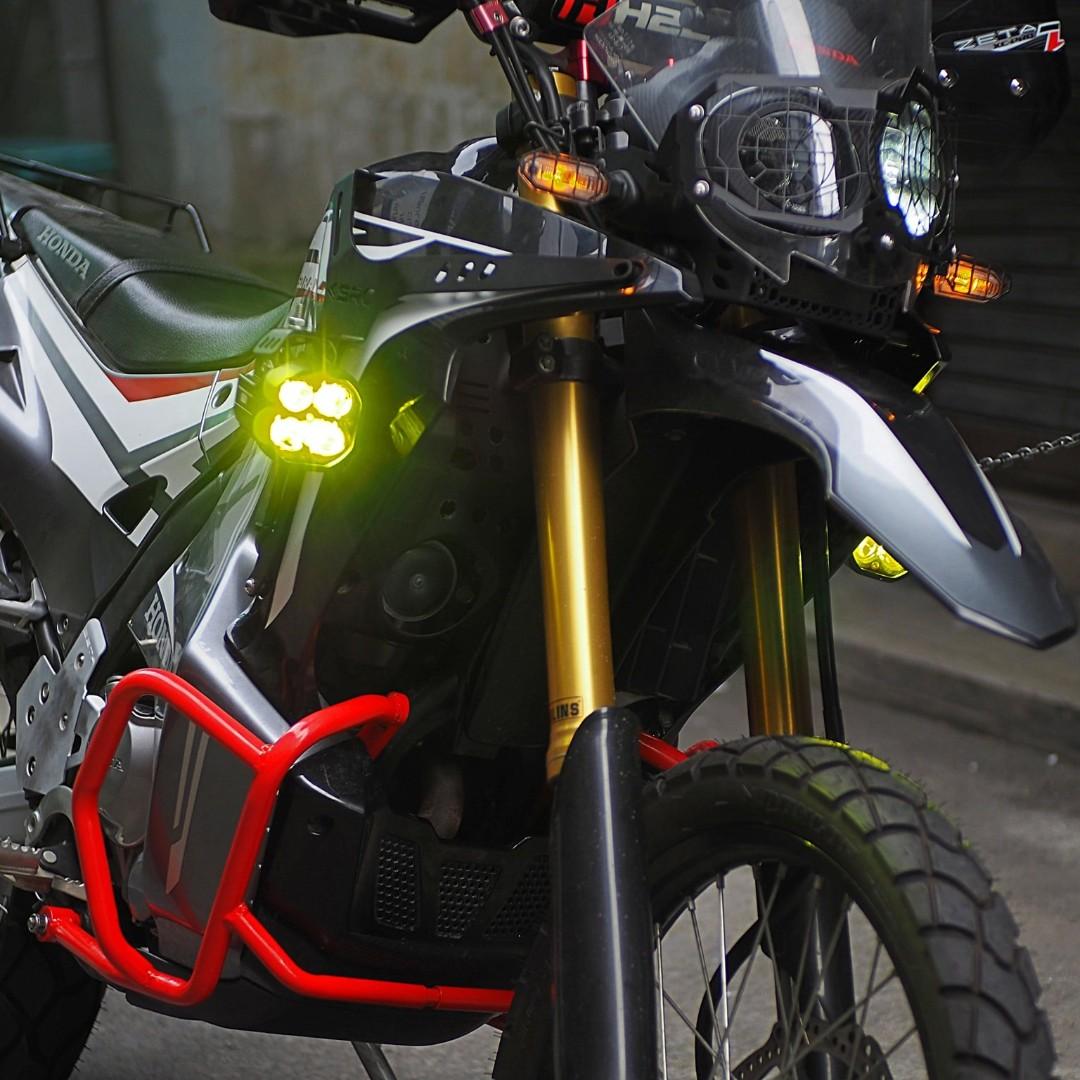 Moto Ninja Honda CRF250 Rally 2017 2018 Engine Crash Bar Fog Lights