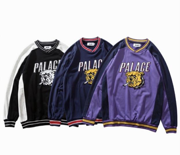 palace bulldog hoodie