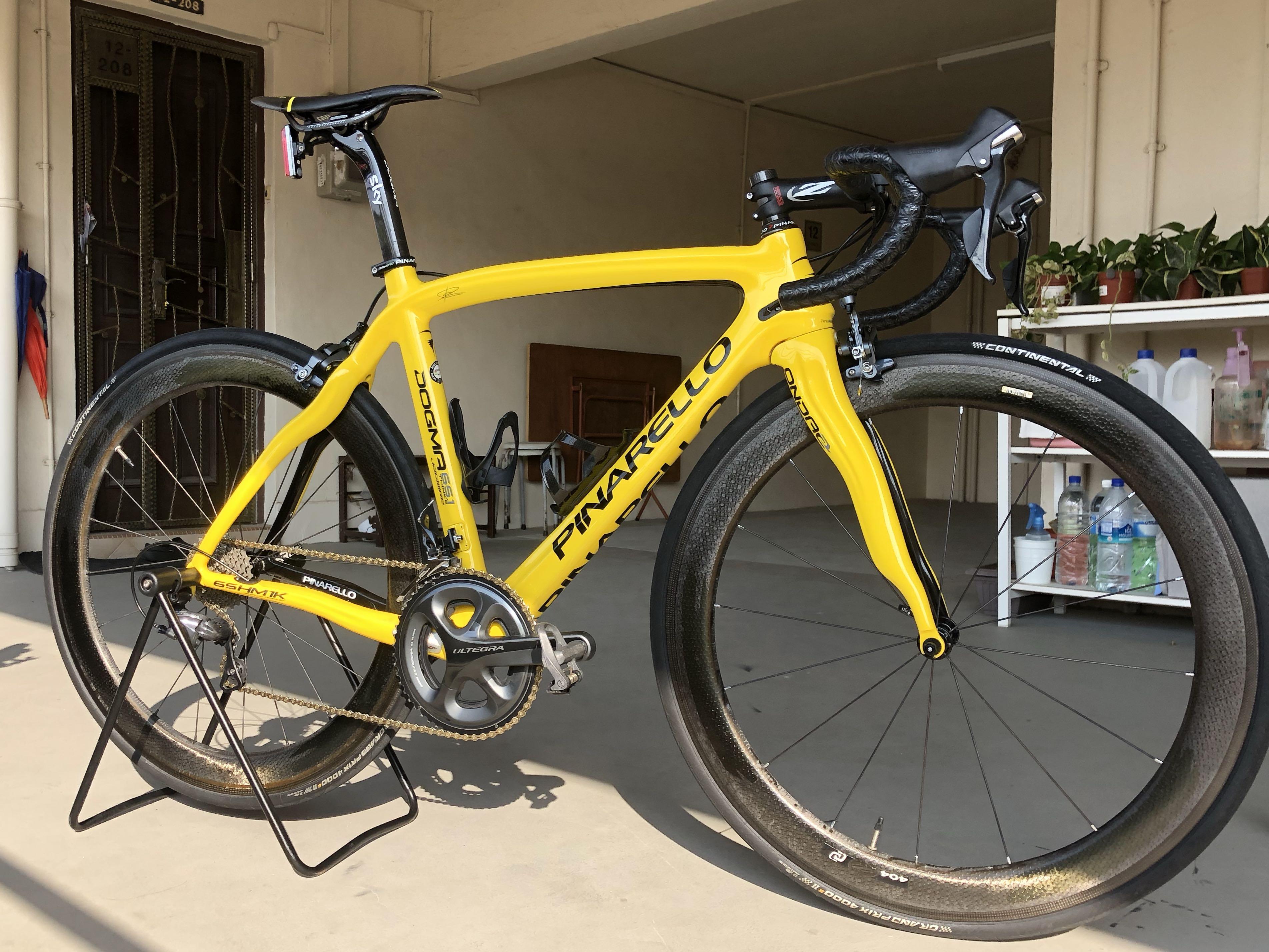 Pinarello dogma 65.1 sales think 2 yellow
