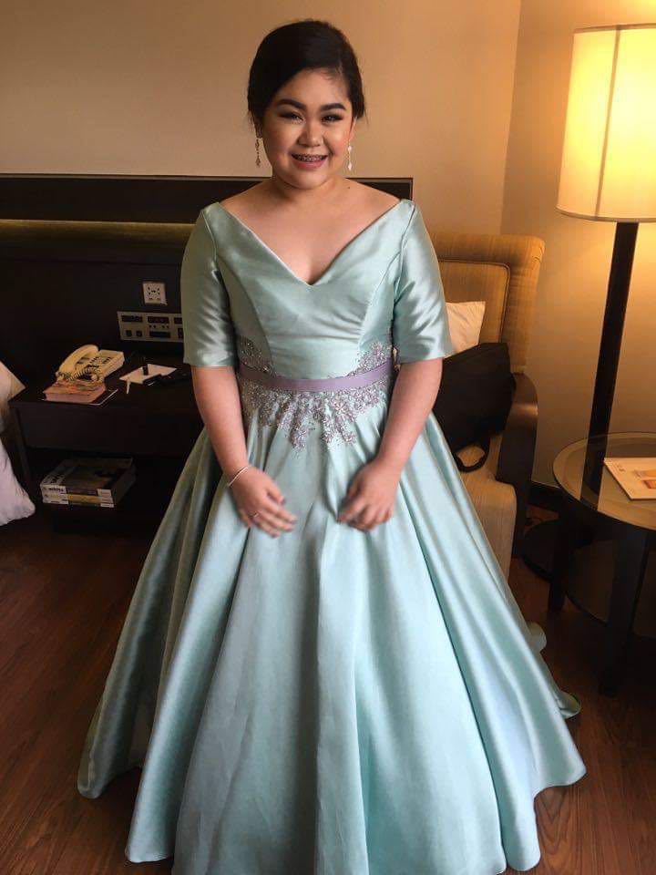 Long gown design deals for plus size