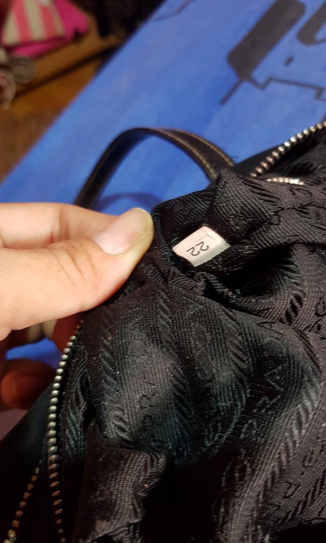 Prada nylon bag (boston type), Women's Fashion, Bags & Wallets, Tote Bags  on Carousell