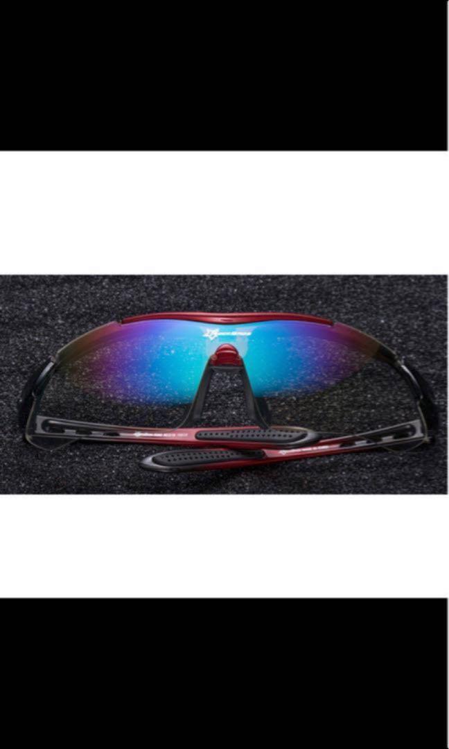 RockBros Polarized Sporting Cycling Sunglasses Running Fish Glasses PC Yellow