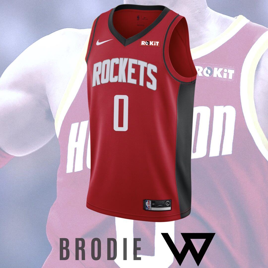 russell westbrook jersey medium