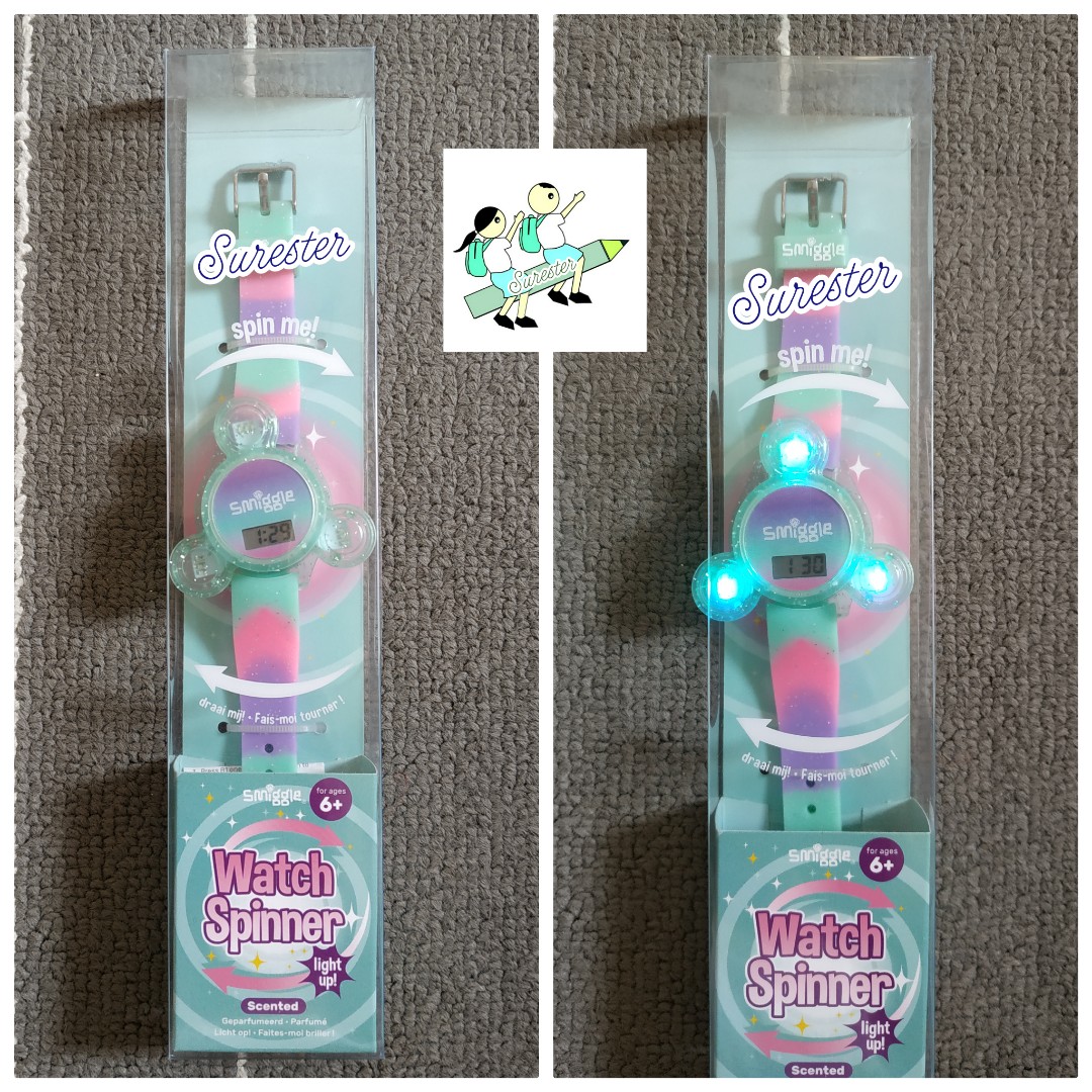 Smiggle Spinner Light Watch Jam Tangan Anak Smiggle