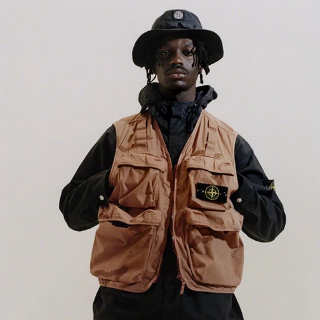 Stone Island x Supreme Camo Cargo Vest