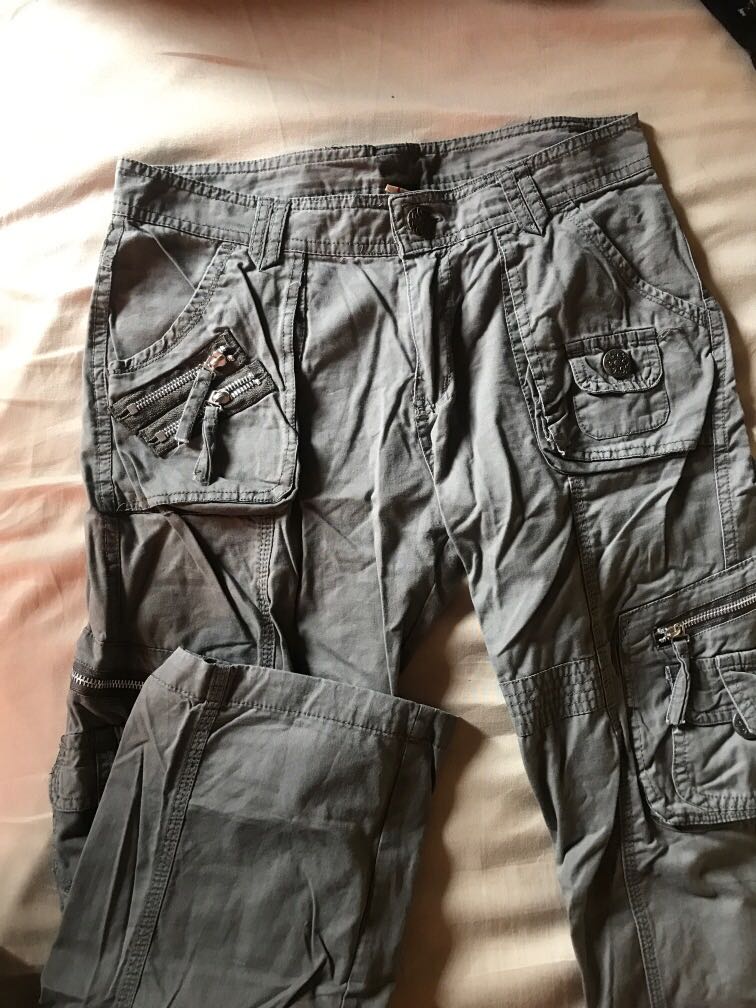 cargo straight pants
