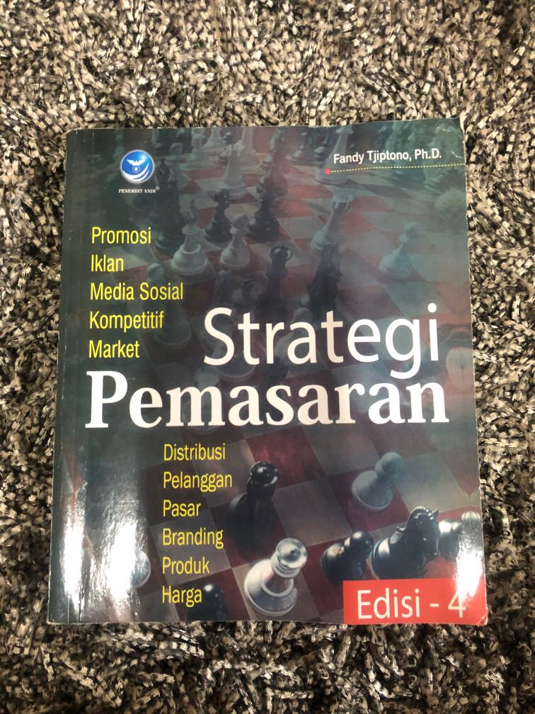 Strategi Pemasaran Fandy Tjiptono Buku, Buku & Alat Tulis, Buku di